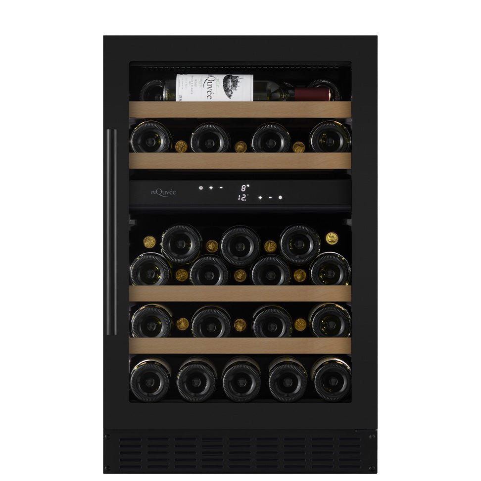 mQuvée - 500mm - Undercounter - WineCave 700 50D Anthracite Black