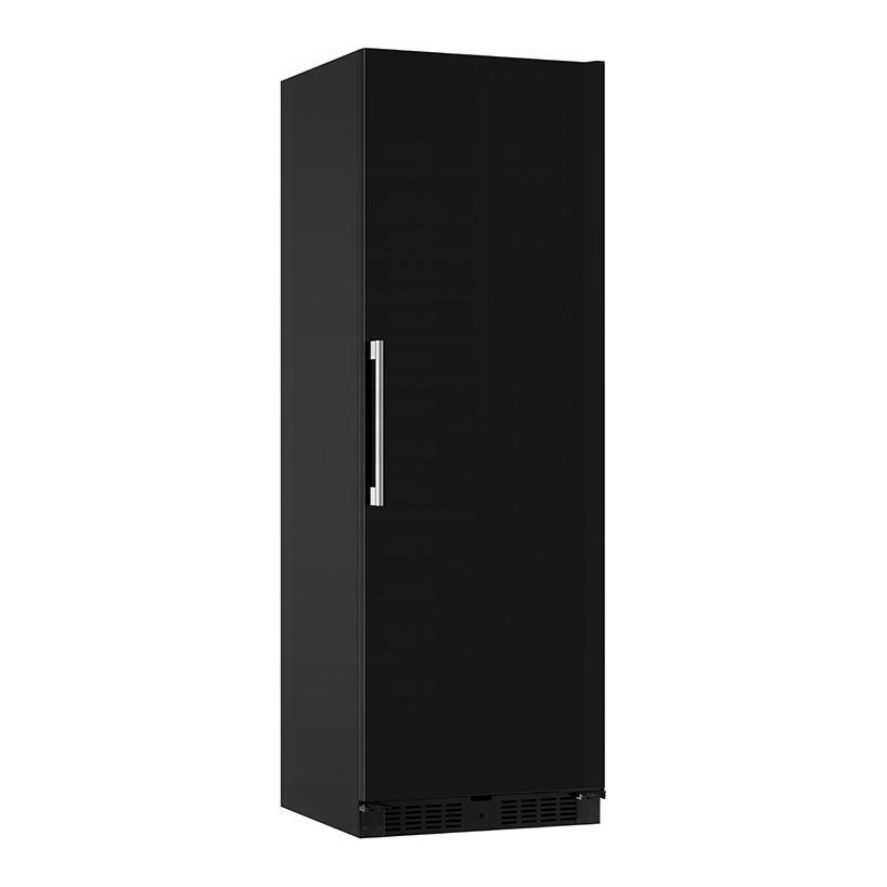 mQuvée WineStore 177 - 126 Bottles - Wine Cabinet - Exclusive Anthracite Black - 15 Shelves