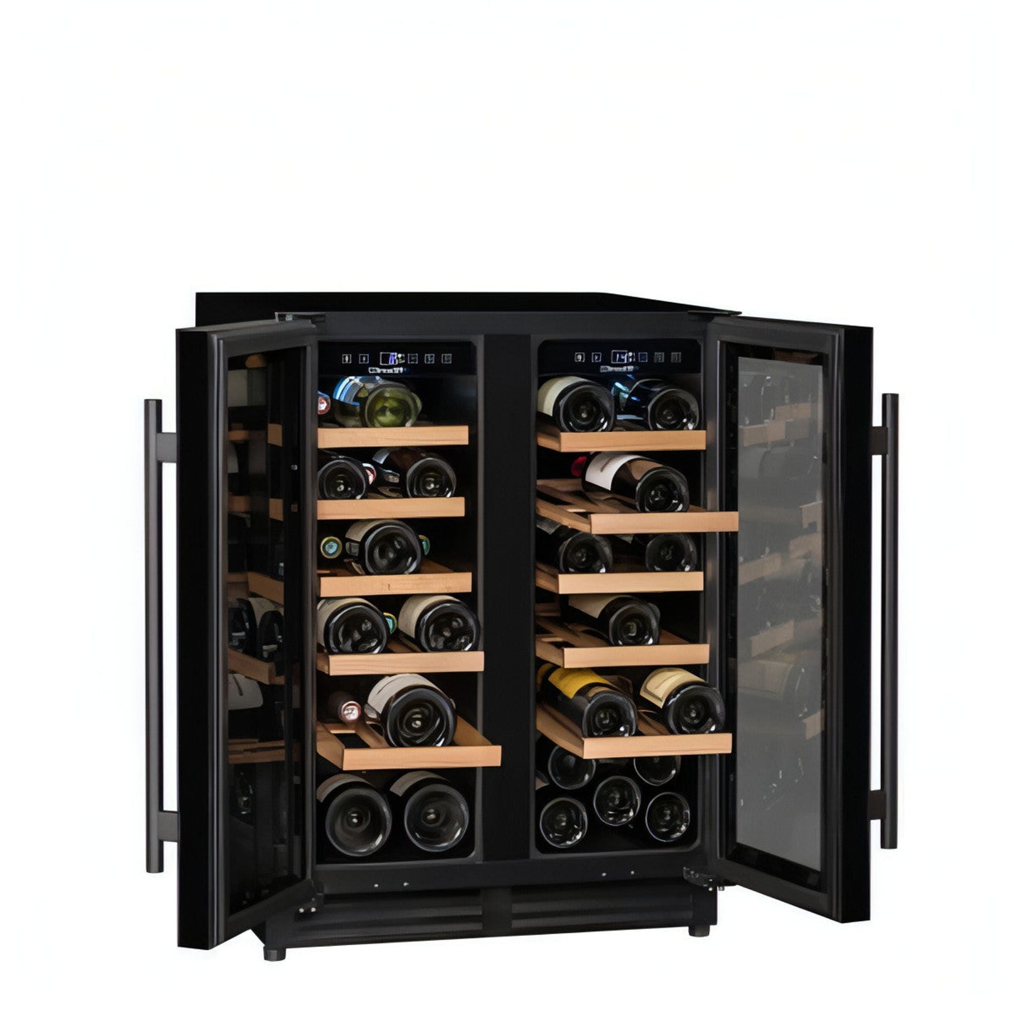 Climadiff - 600mm Dual Zone - 40 Bottle - Built In Undercounter Wine Fridge - CBU40D1B