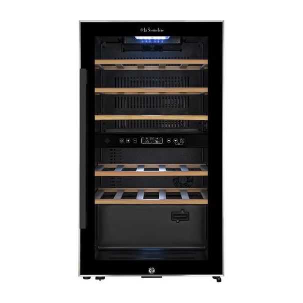 La Sommeliere - Dual Zone - 29 Bottle - Freestanding Wine Fridge ECS31.2Z