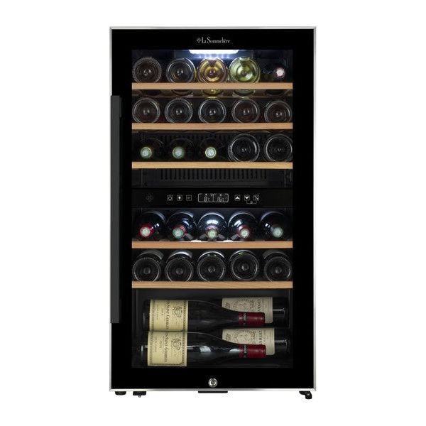 La Sommeliere - Dual Zone - 29 Bottle - Freestanding Wine Fridge ECS31.2Z