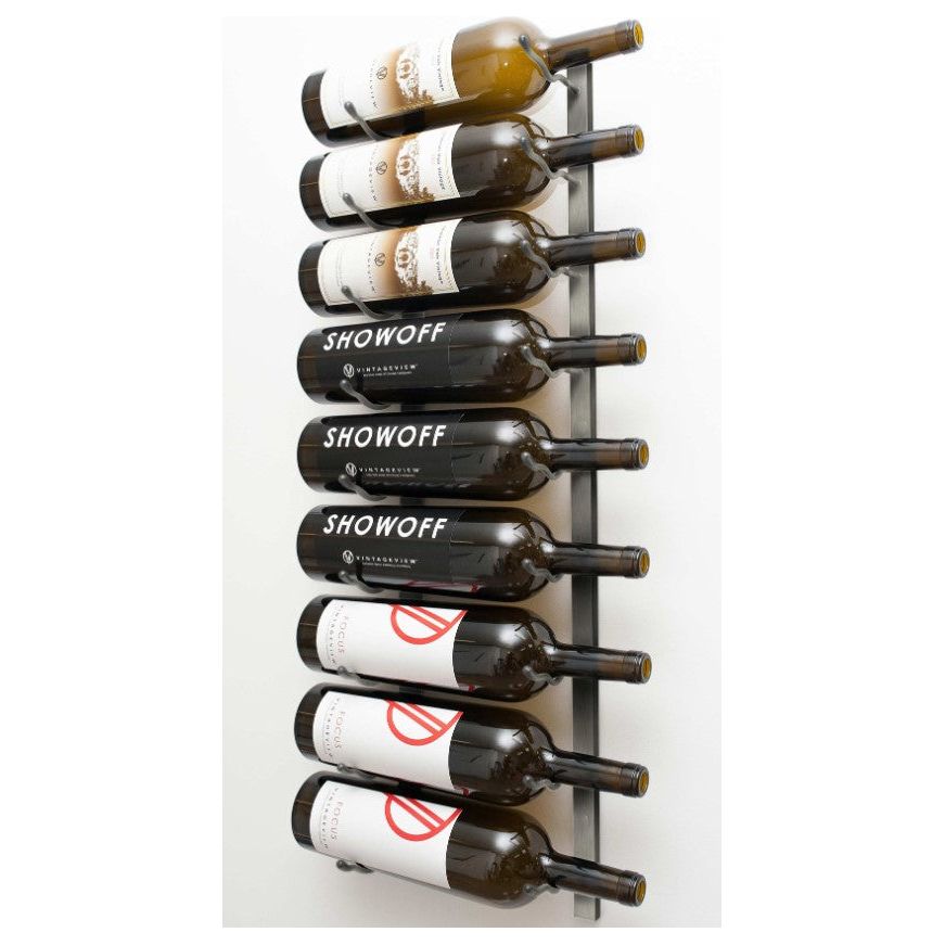 VintageView - W Series - Magnum/Champagne Metal Wine Rack (9-18 bottles)