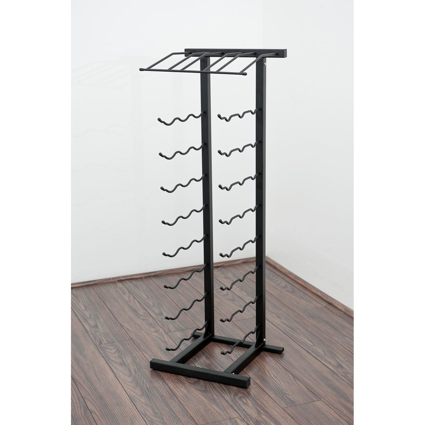 VintageView - W Series - Floor Standing Metal Wine Rack (Freestanding Display)