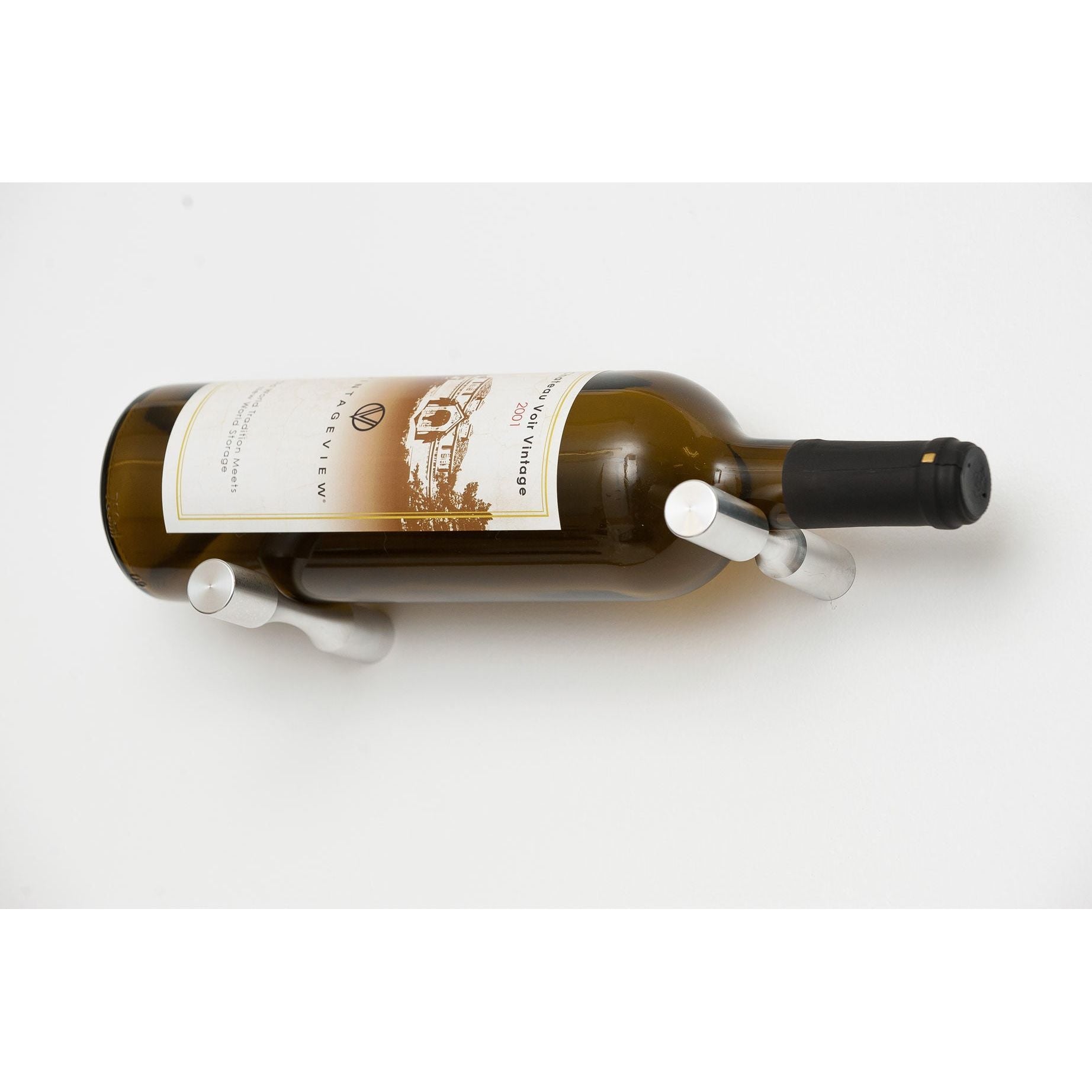 VintageView - Vino Series - 1 Bottle - Wall Mounted Metal Wine Rack (Peg System)