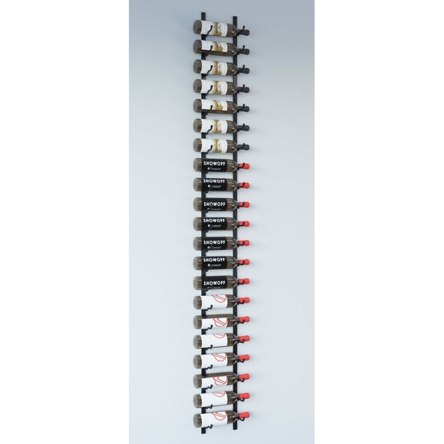 VintageView - W Series 8 – 2440mm Wall Mounted Metal Wine Rack Combo Kit (24-72 bottles)